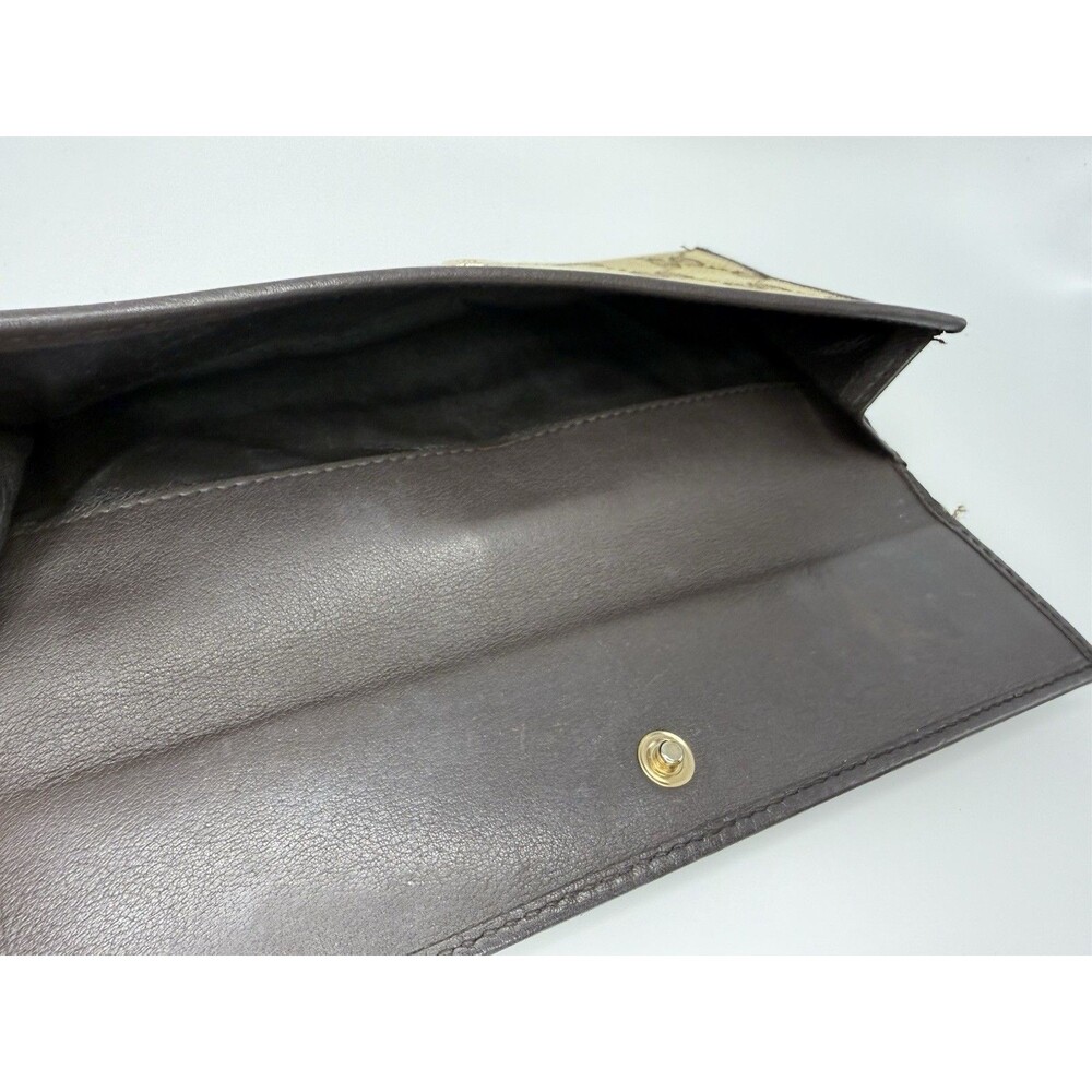 Authentic Vintage Gucci GG Canvas Tri-Fold Wallet 257012 - Heavily Flawed /As-Is - Picture 15 of 16